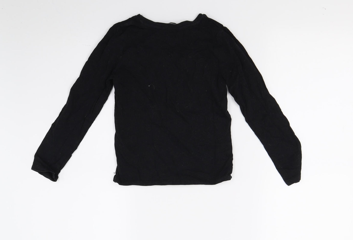 George Girls Black   Pullover Sweatshirt Size 5-6 Years  - Pudsey Bear