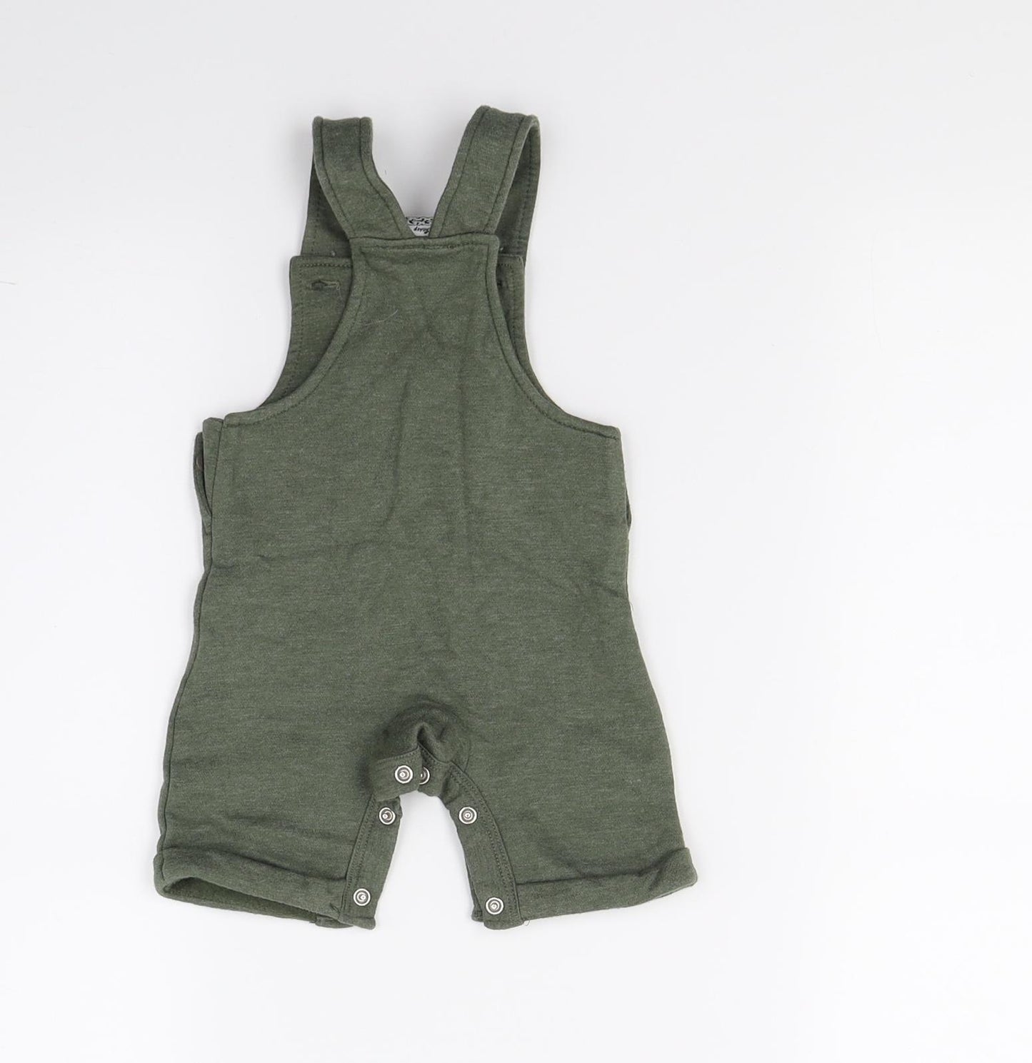 Disney  Green   Dungaree One-Piece Size 0-3 Months  - mickey mouse