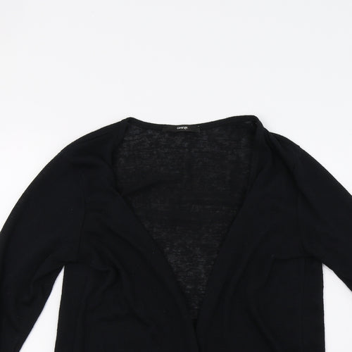 George Womens Black  Knit Cardigan Jumper Size 12