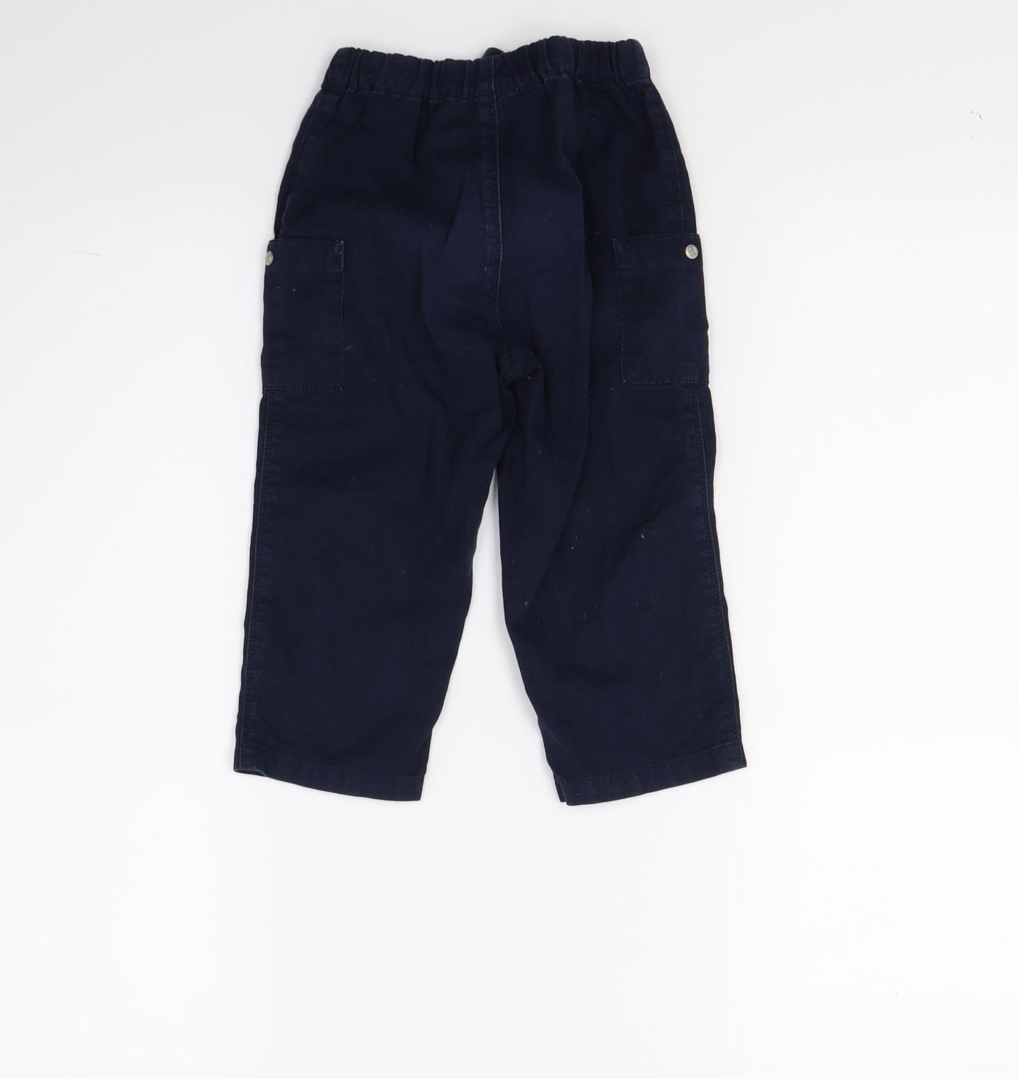 Petit Bateau Boys Blue   Chino Trousers Size 2 Years