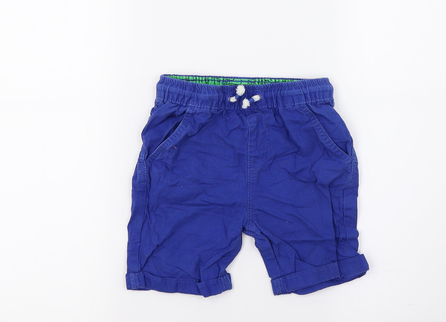 George Boys Blue   Chino Shorts Size 3-4 Years
