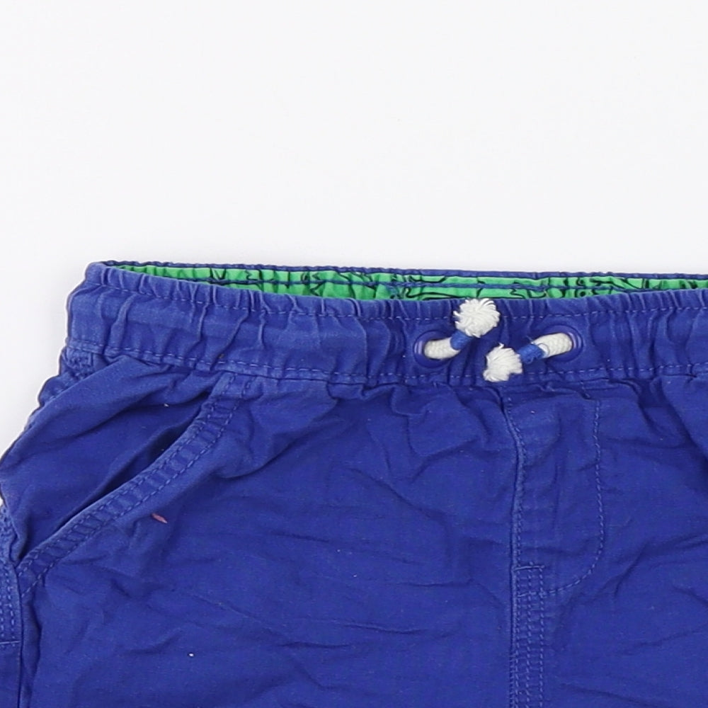 George Boys Blue   Chino Shorts Size 3-4 Years