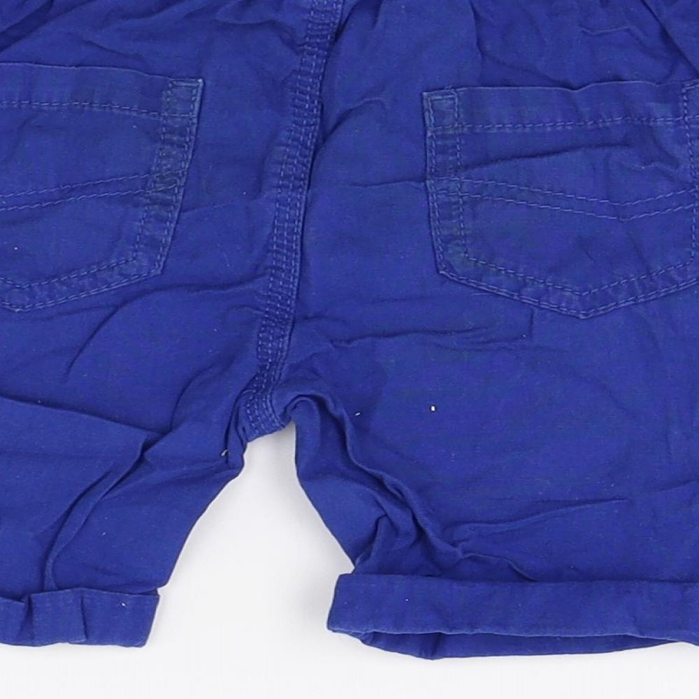 George Boys Blue   Chino Shorts Size 3-4 Years
