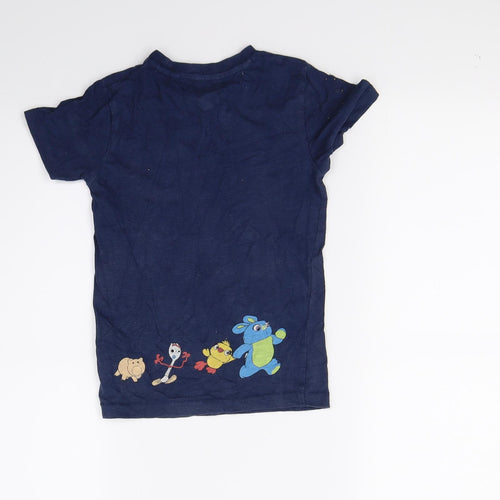 NEXT Boys Blue  Jersey Basic T-Shirt Size 4-5 Years  - toy story 4