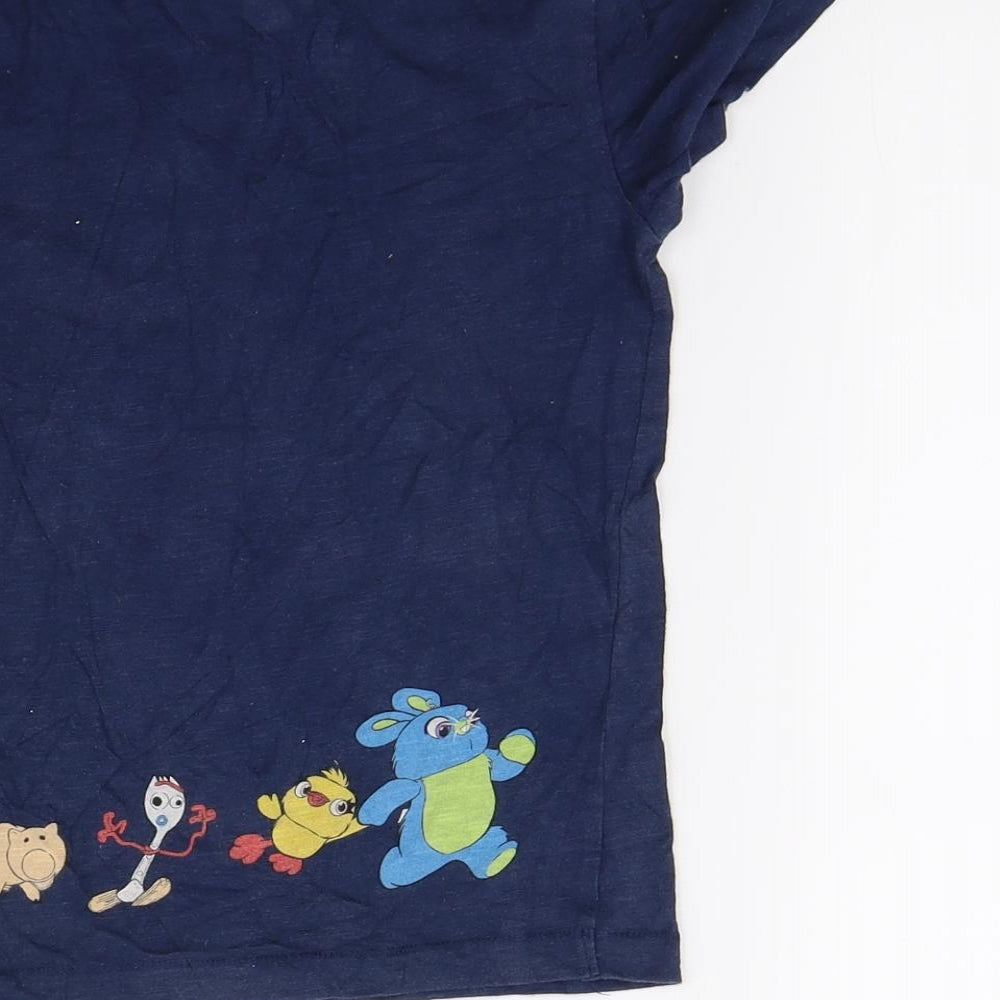 NEXT Boys Blue  Jersey Basic T-Shirt Size 4-5 Years  - toy story 4
