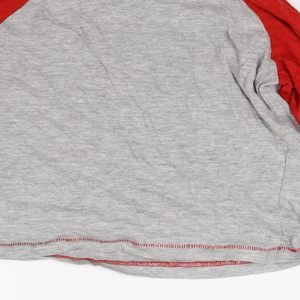 Urban Rascals Boys Grey  Jersey Basic T-Shirt Size 2-3 Years