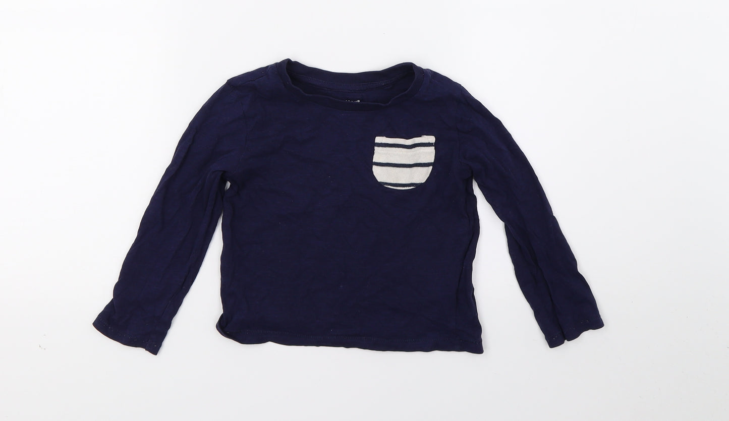 Primark Boys Blue   Pullover Sweatshirt Size 2-3 Years