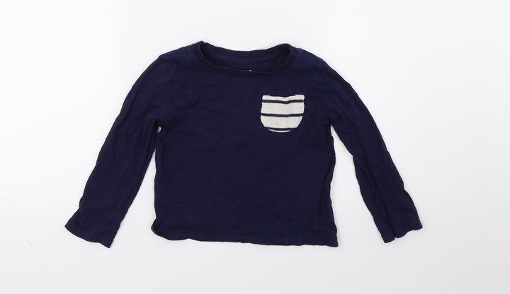 Primark Boys Blue   Pullover Sweatshirt Size 2-3 Years