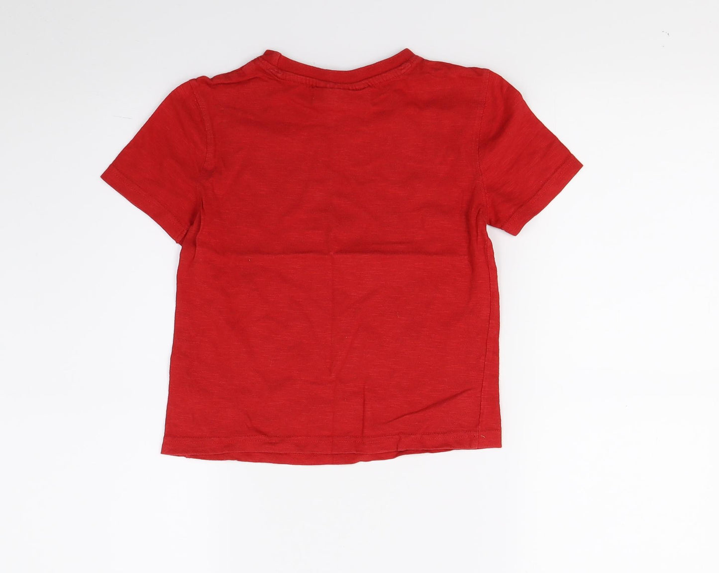 Cut rope Boys Red  Jersey Basic T-Shirt Size M  - Christmas