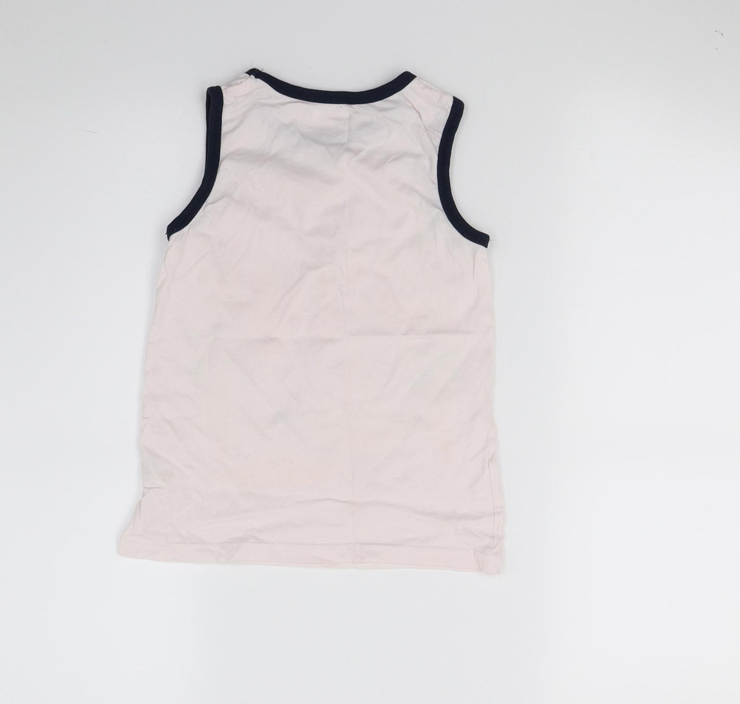Preworn Boys Pink   Basic Tank Size 5-6 Years  - California