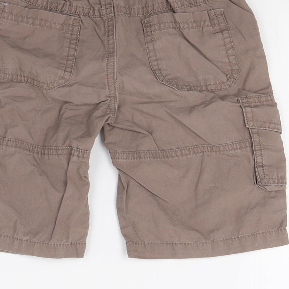 Matalan Boys Brown   Cargo Shorts Size 2-3 Years