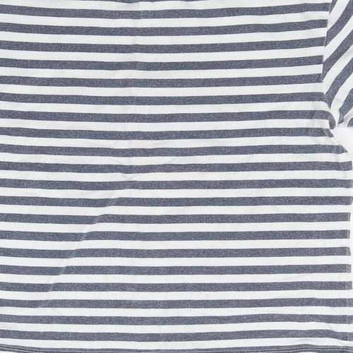 Angry Birds Boys White Striped  Basic T-Shirt Size 5-6 Years  - Angry Birds