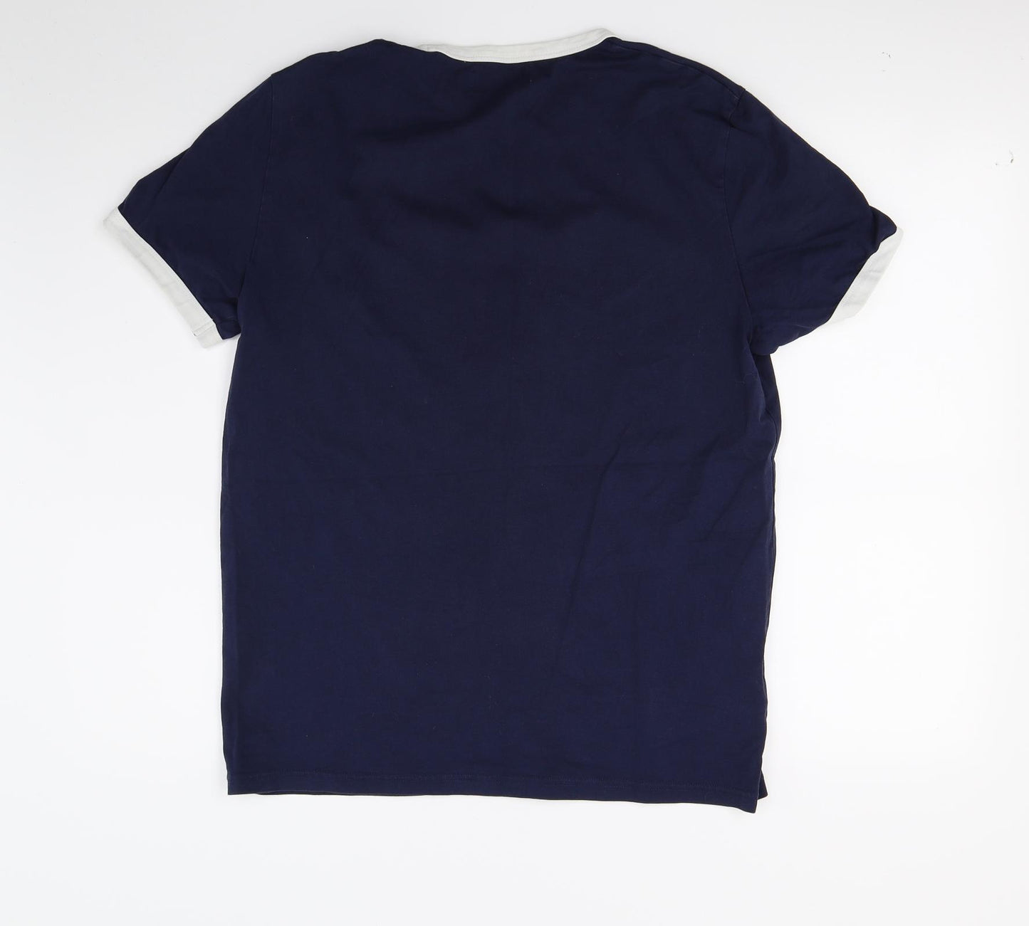 Fred Perry Mens Blue    T-Shirt Size M