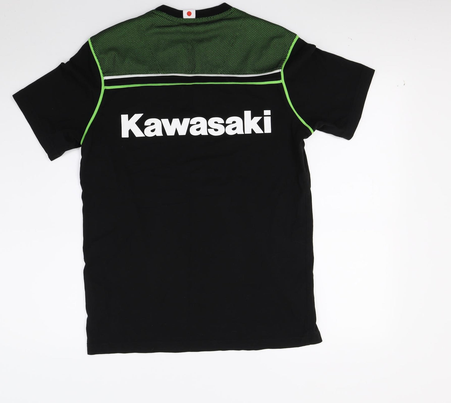 Kawasaki Mens Black    T-Shirt Size L  - Kawasaki Racing