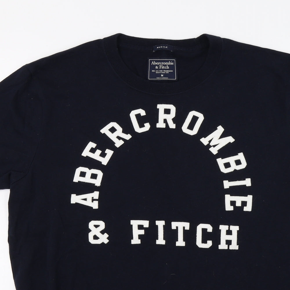 Aber` Mens Blue    T-Shirt Size M