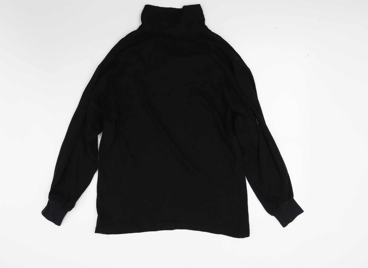 Toffs Mens Black   Henley Sweatshirt Size M  - CCCP