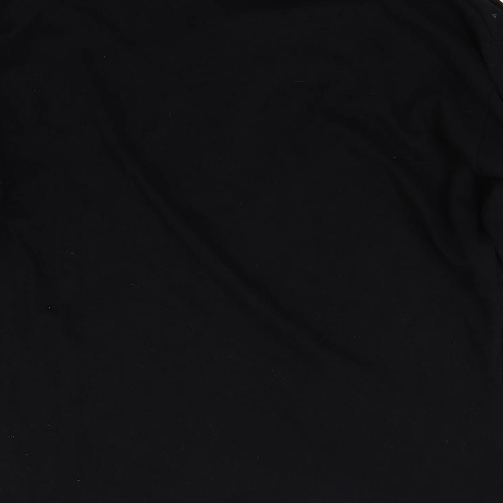 Toffs Mens Black   Henley Sweatshirt Size M  - CCCP