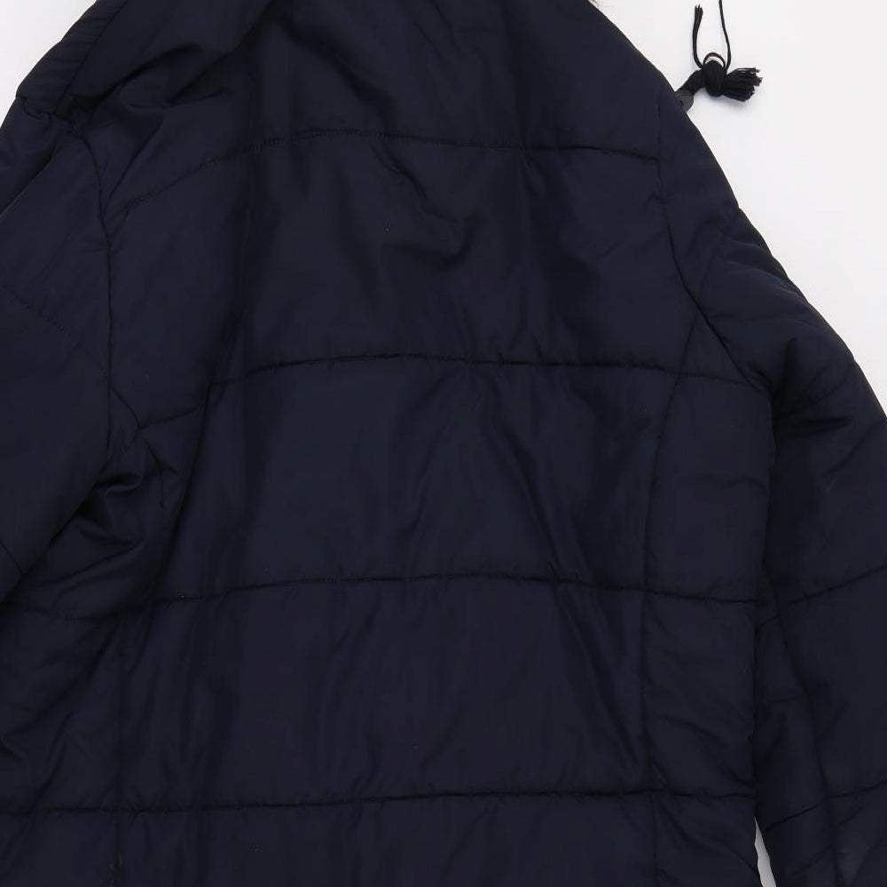 Joules Womens Blue   Puffer Jacket Coat Size 18