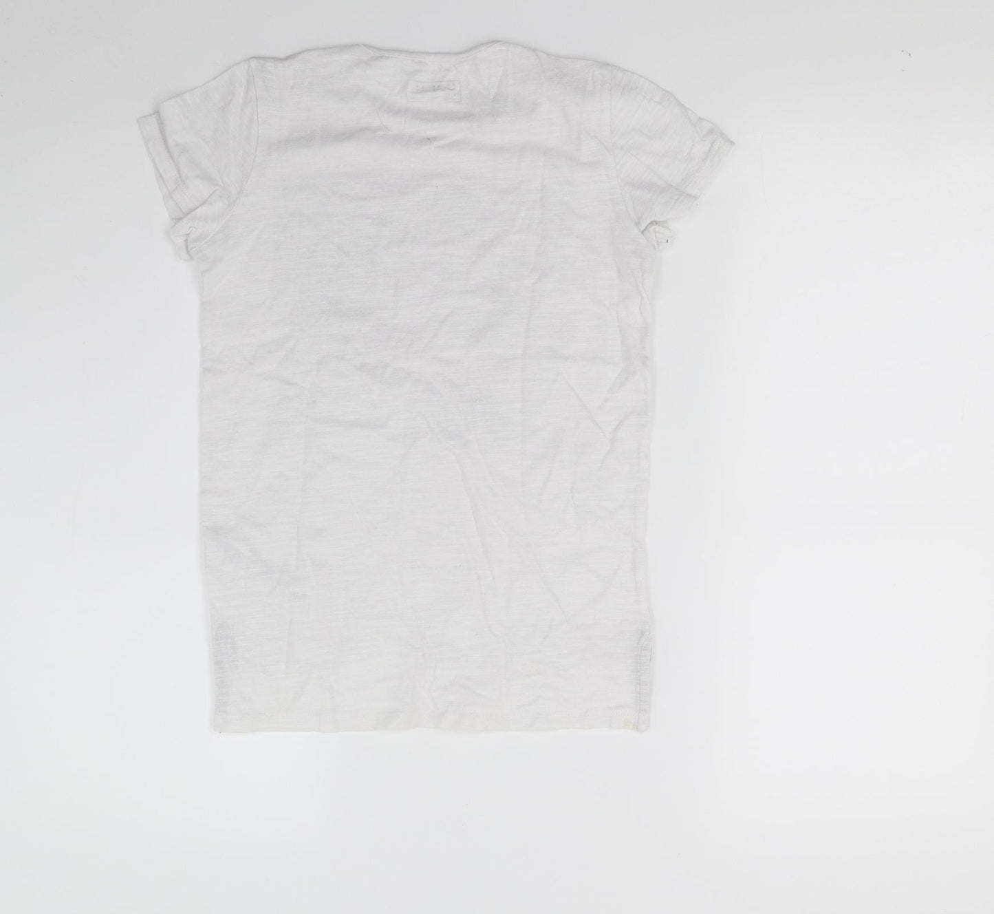 NEXT Girls White   Tunic T-Shirt Size 7-8 Years  - Monkey Face