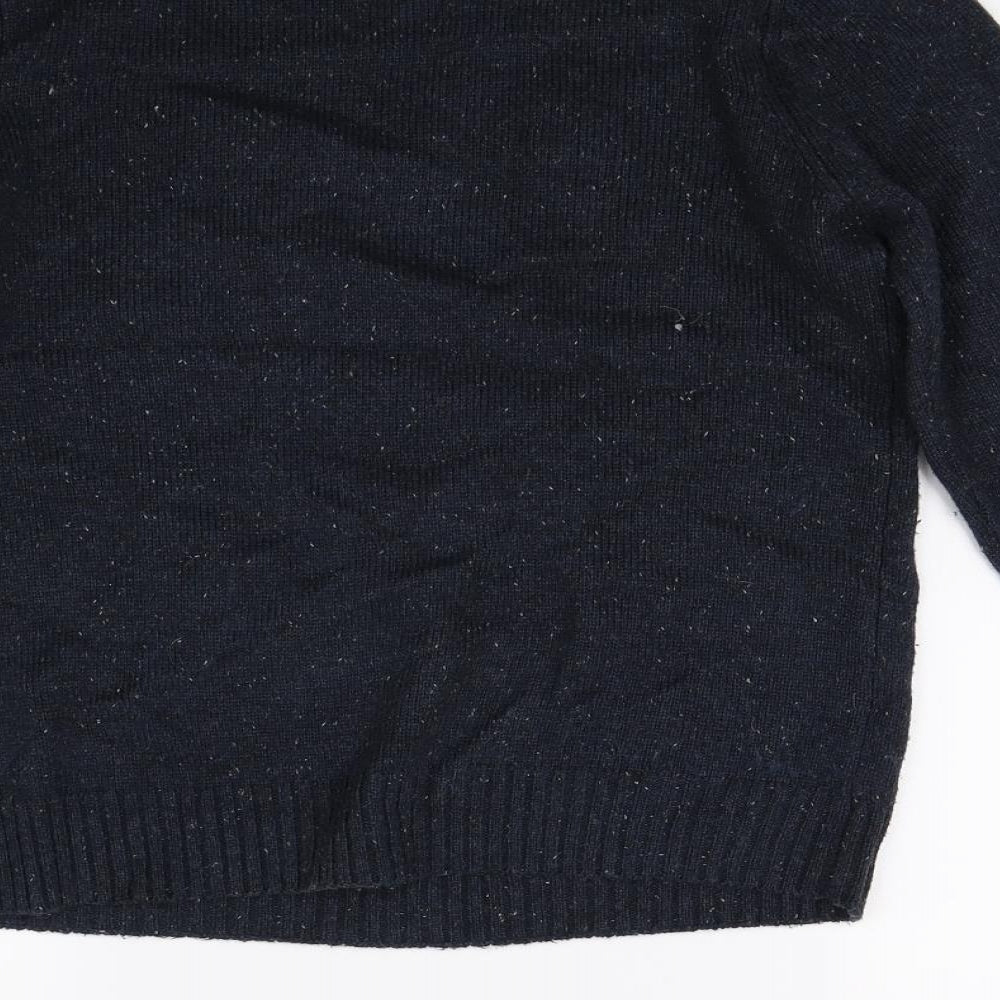 NEXT Boys Blue  Knit Pullover Jumper Size 12 Years  - Christmas Jumper