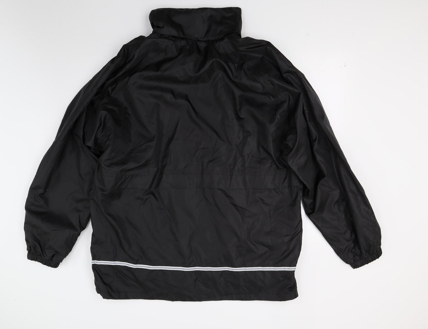 Result Mens Black   Windbreaker Coat Size XL  - Working Toghether