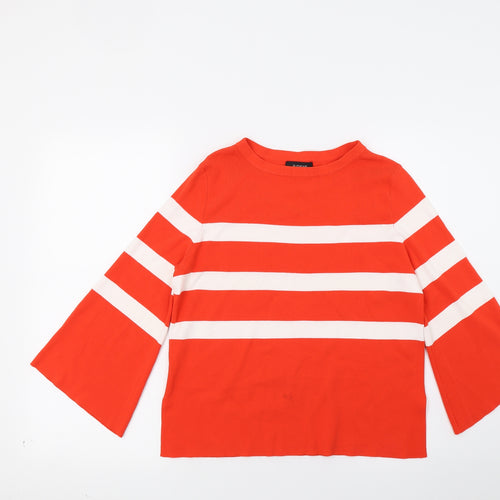 Marks and Spencer Womens Red   Pullover Sweatshirt Size 8