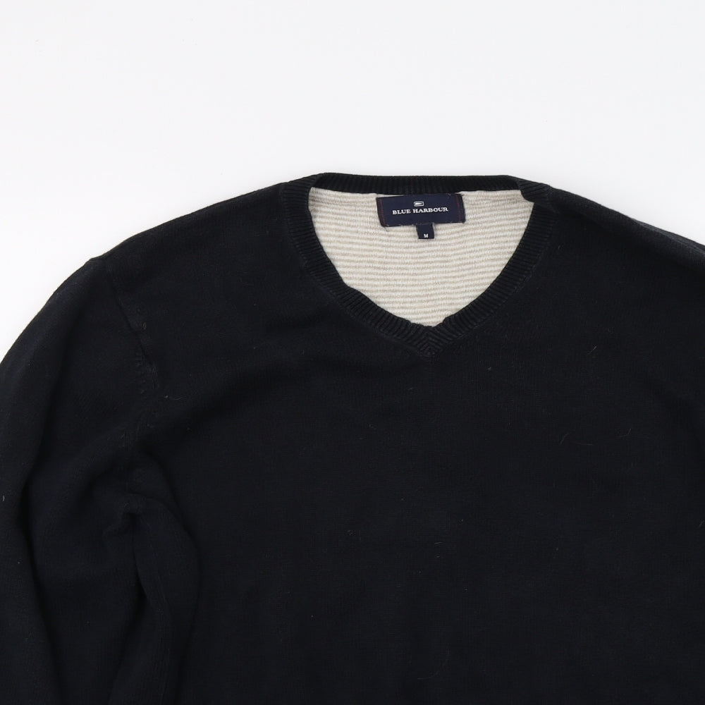 Marks and Spencer Mens Blue  Knit Pullover Jumper Size M