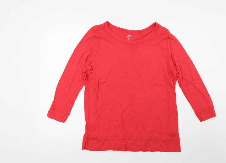 Gap Womens Red Jersey Tunic T-Shirt Size M