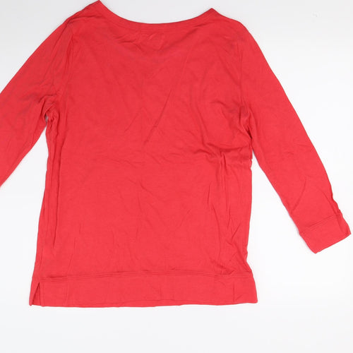 Gap Womens Red  Jersey Tunic T-Shirt Size M