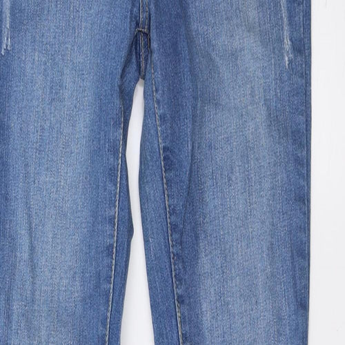 YesYes Womens Blue  Denim Skinny Jeans Size 8 L27 in