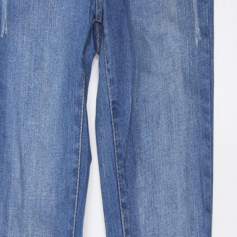 YesYes Womens Blue  Denim Skinny Jeans Size 8 L27 in