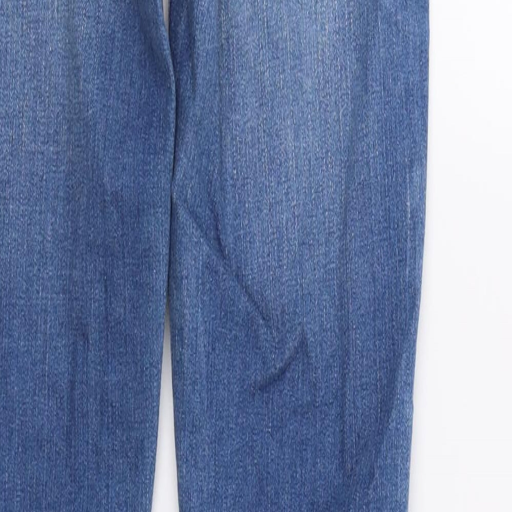YesYes Womens Blue  Denim Skinny Jeans Size 8 L27 in