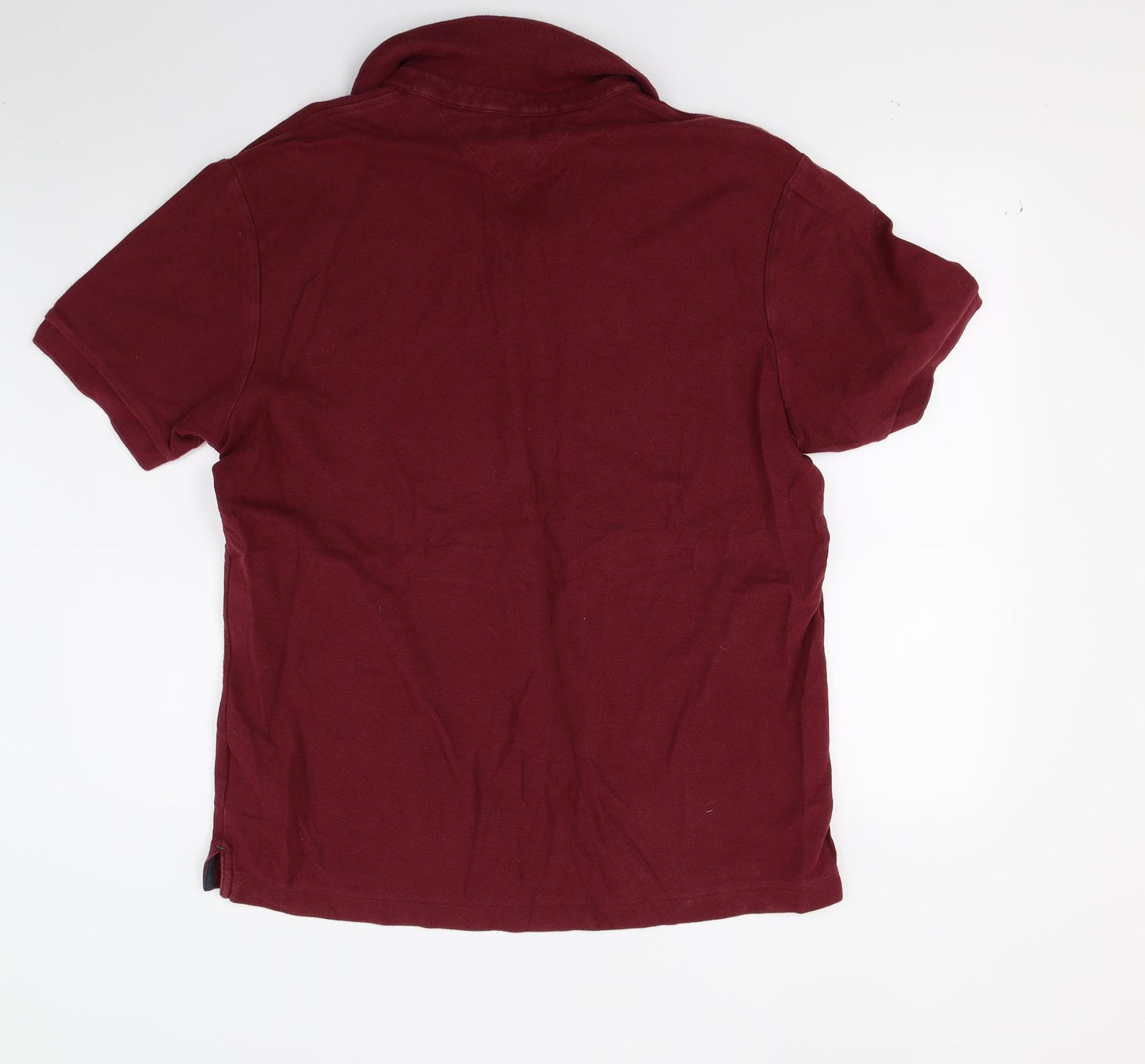 Tommy Hilfiger Mens Red    Polo Size L