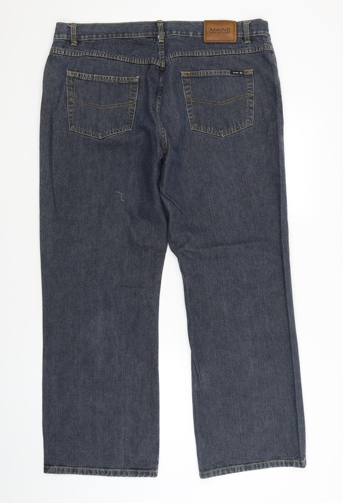 DEBINHAMS Womens Blue   Straight Jeans Size 40 L29 in