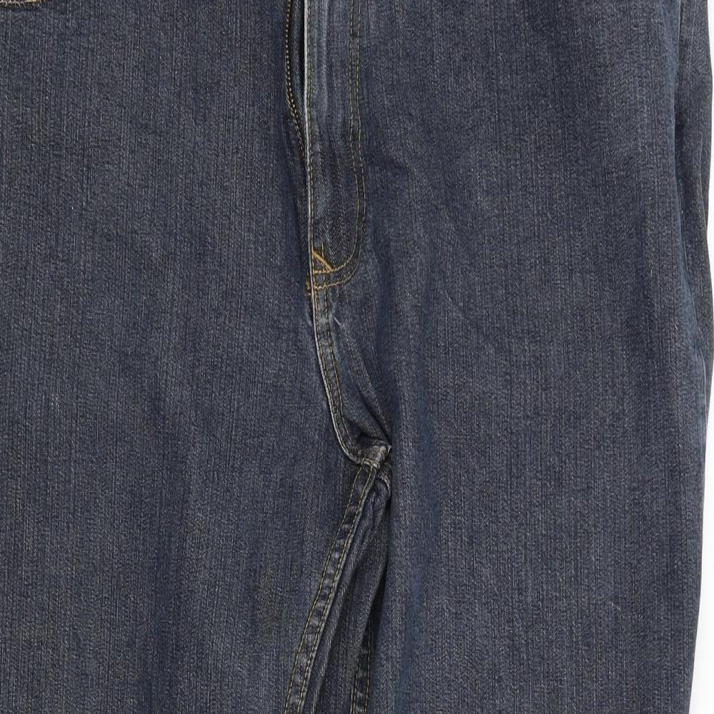 DEBINHAMS Womens Blue   Straight Jeans Size 40 L29 in