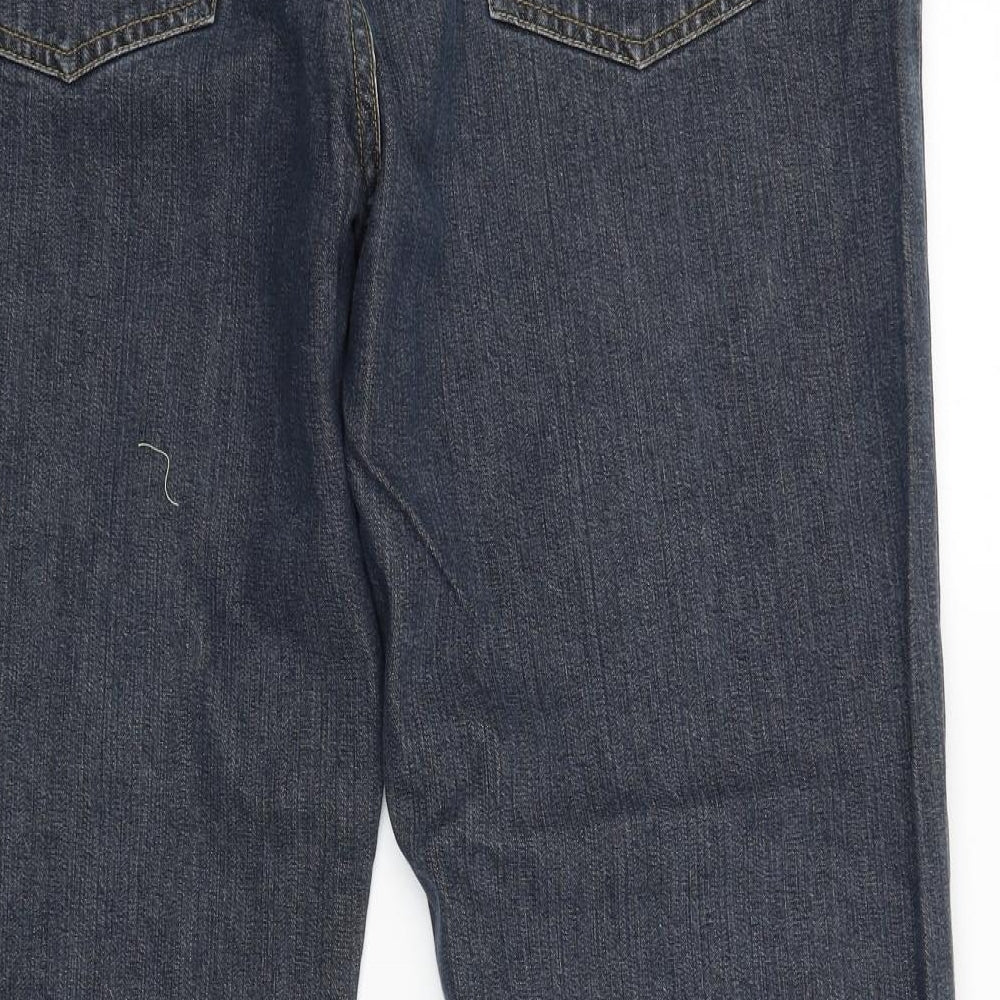 DEBINHAMS Womens Blue   Straight Jeans Size 40 L29 in