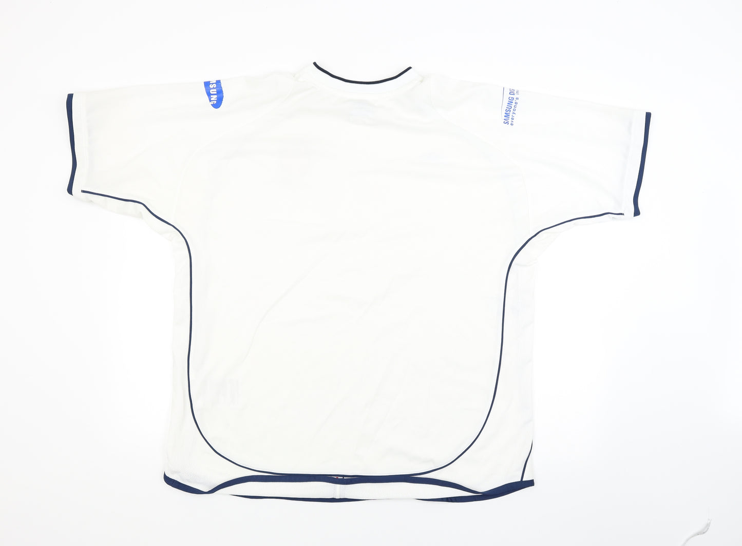 Umbro Mens White    T-Shirt Size 2XL  - ENGLAND