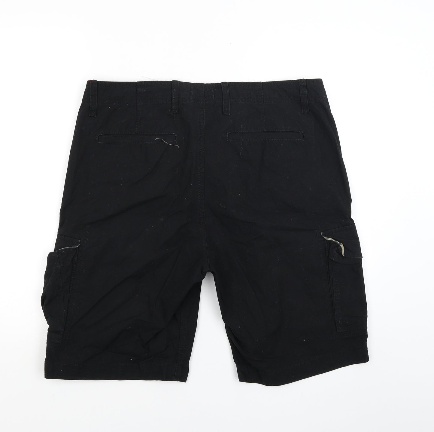 JACK & JONES Mens Black   Cargo Shorts Size XL