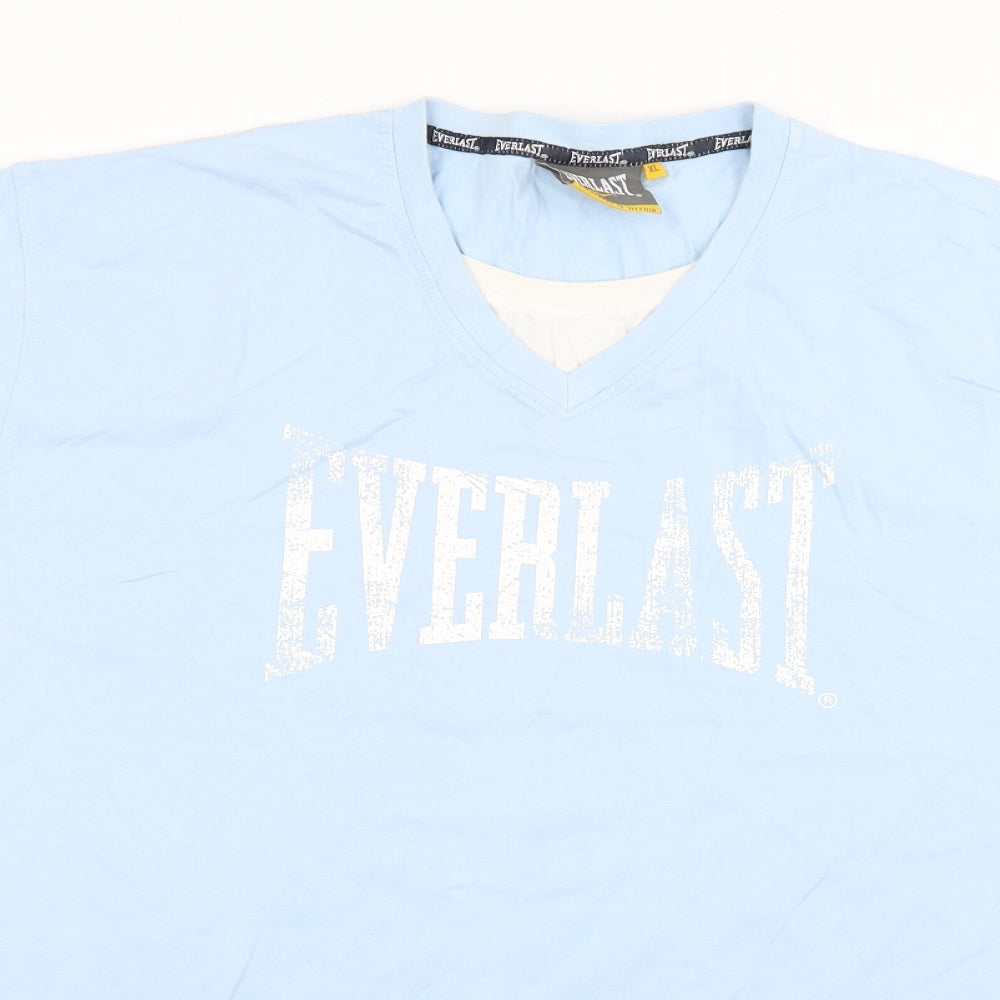 Everlast Mens Blue    T-Shirt Size XL