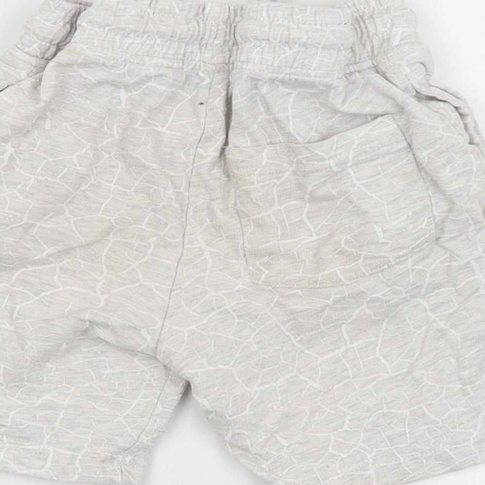 Pep&co Boys Grey   Cargo Shorts Size 5-6 Years