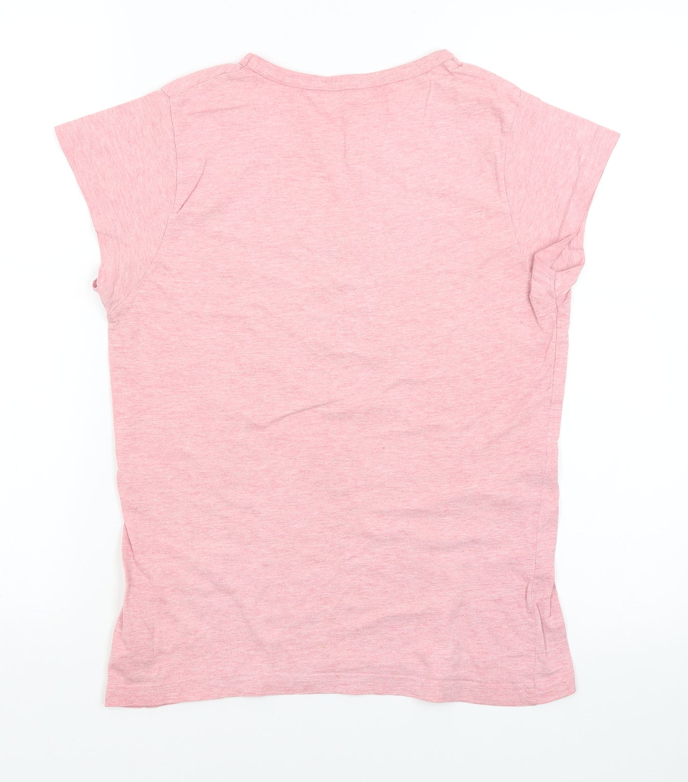 Secret Womens Pink Solid  Babydoll Pyjama Top Size 8