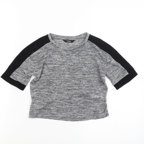 George Boys Grey   Basic T-Shirt Size 5-6 Years