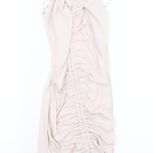 Missguided Womens Pink   Pencil Dress  Size 8