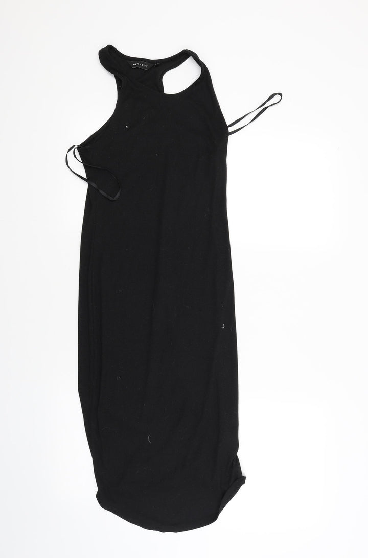 New Look Womens Black   Tank Dress  Size 8