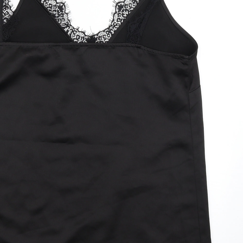 Very Womens Black   Chemise Dress Size 14