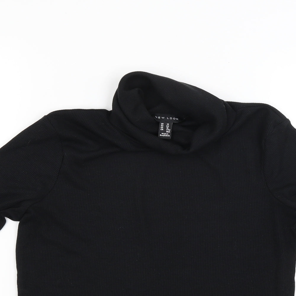 New Look Womens Black   Pullover Jumper Size 14
