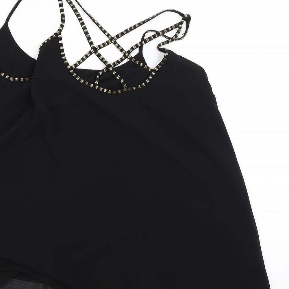 New Look Womens Black   Tank Dress  Size 12