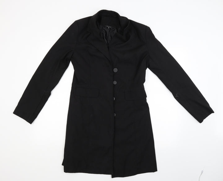 city by CL Womens Black Jacket Coat Size M