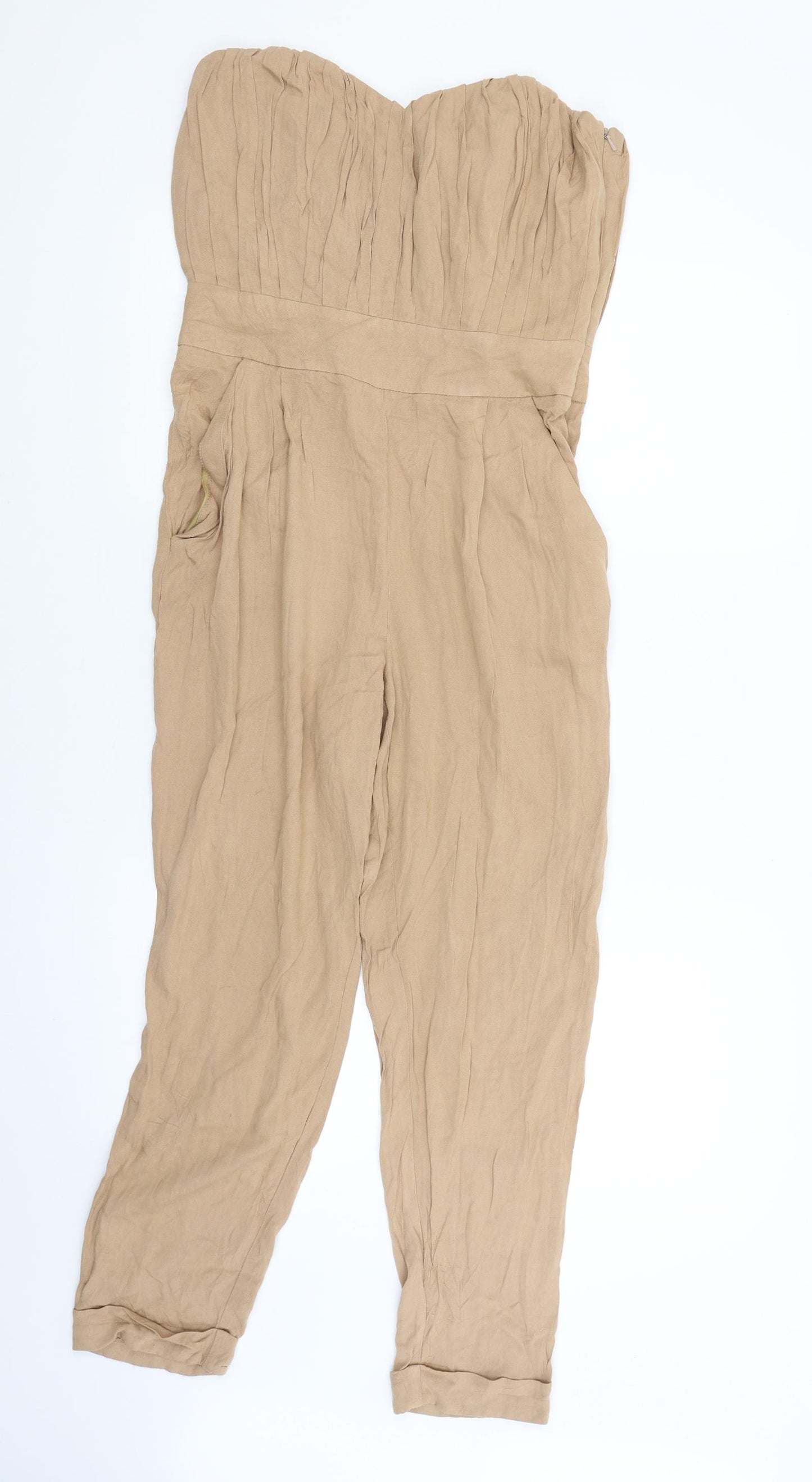 ASOS Womens Beige   Ball Gown  Size 10