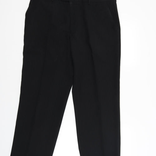 Marks & Spencer Womens Black   Trousers  Size 36 L30 in